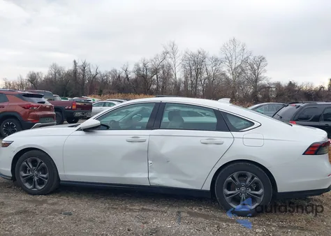 2023 Honda Accord Ex z USA, uszkodzony, nr VIN 1HGCY1F37PA031538